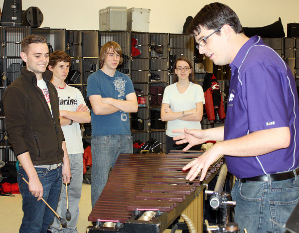 A Meeting of Percussionists